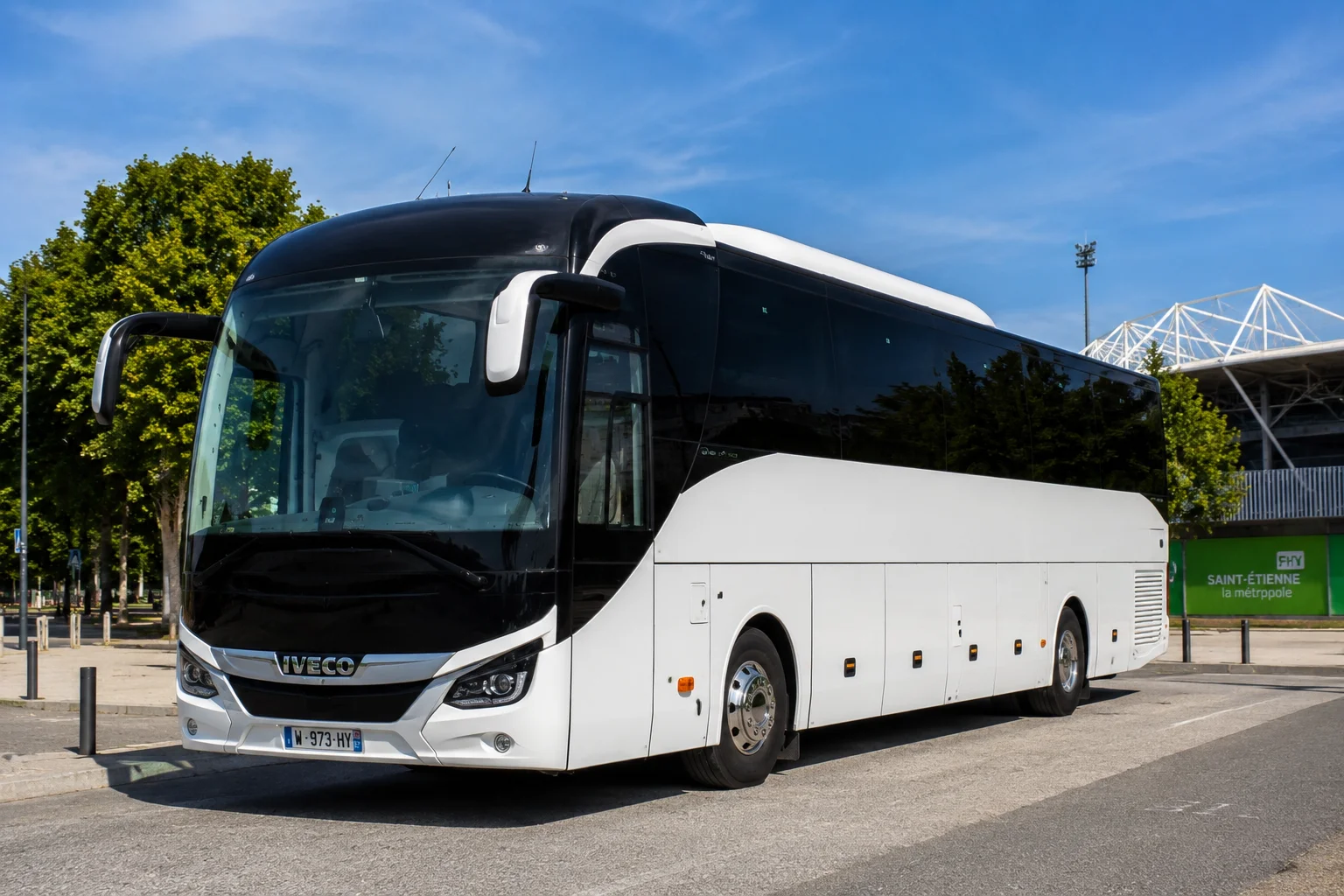 Transport de groupes en autocar à Saint-Étienne
